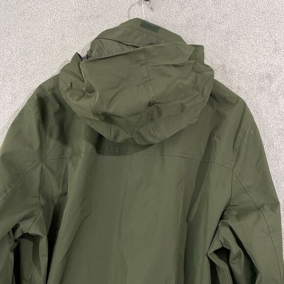 NEW Champion Men's L Rain Windbreaker Jacket Mesh Lining Full-Zip Outerwear - Picture 10 of 12